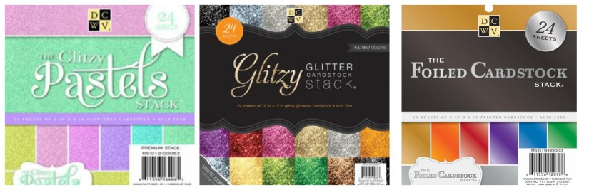 Glitzy Cardstock